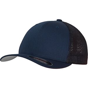 Flexfit Trucker Cap Adult Women's/Men's Fitted Baseball Cap, blue, S/M