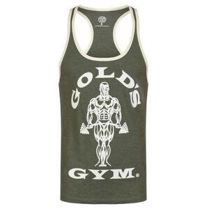 Gold's Gym , Muscle Joe Contrast Vest, Tank Top, Herren, Grün, XL