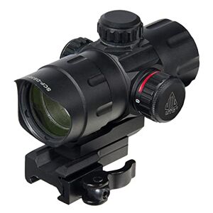 UTG Adults 4.2 ITA Red/Green Dot with QD Mount Riser Adaptor SCP DS3840TDQ Red Dot Laser Sight, Black, One Size
