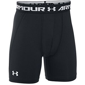 Under Armour Boys' fitness trousers and shorts mid, black, s