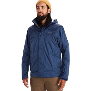 Marmot PreCip Men's Rain Jacket Waterproof Windproof & Breathable, blue, s