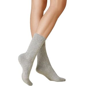 KUNERT Women's Calf Socks, Grey (Lichtgrau 0170), 6