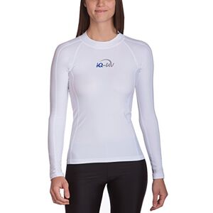 iQ-UV Shirt Damen Langarm Slim Fit Weiß XS (36)