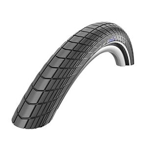 Schwalbe Big Apple Performance Line Lite Skin Race Guard Endurance Wired Tyre Reflex Black, 16 x 2.0 Inch