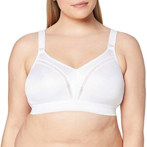 TriAction Triumph Tri-Action Workout Full Cup Women's Bra, Blanc, 32 B