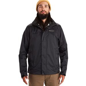 Marmot PreCip Men's Rain Jacket Waterproof Windproof & Breathable, black, s