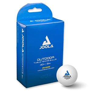 JOOLA Unisex Adult Outdoor Tennis Ball, 40 mm, White, white, 40 mm