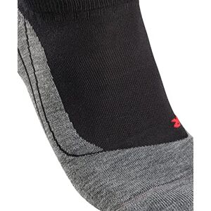 FALKE Damen Laufsocken RU4 Endurance Invisible W IN Baumwolle antiblasen 1 Paar, Schwarz (Black-Mix 3010), 37-38