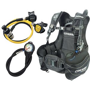 Cressi Tauch Start Scuba Set, Schwarz, XL