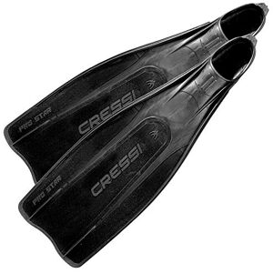 Cressi Pro Star Fins Black, Size 4 / 5