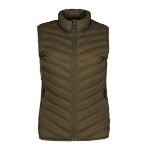 ID Identity Id, Vatteret Stretch Dame Vest, 0893, Oliven, Str. 2xl