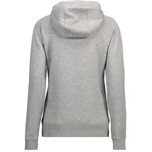 ID Identity Id, Klassisk Dame Hættesweatshirt, 0637, Grå Melange, Str. L