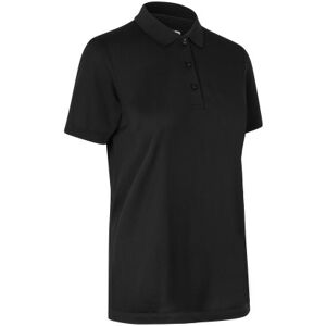 ID Identity Id Active Dame Poloshirt 0573, Sort, Str. 4xl