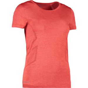 Geyser Dame Sømløs T-Shirt, G11020, Rød Melange, Str. Xl