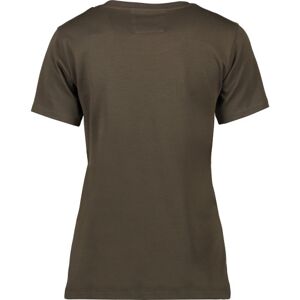 Seven Seas Interlock T-Shirt S630 Dame, Rund Hals, Oliven Str. S