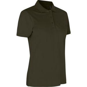 Økologisk Poloshirt I Dame L Oliven