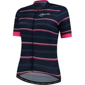 Rogelli Stripe Lady Cykeltrøje, Blue/pink, 2xl - Dame - Blå