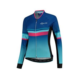 Rogelli Impress Ls Lady Cykeltrøje, Blue/pink, Small - Dame - Blå / Pink