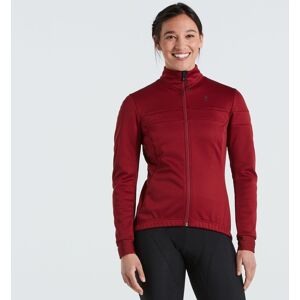 Specialized Rbx Softshell Dame Cykeljakke, Maroon, Xs - Dame - Sort