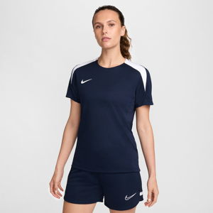 Kortærmet Nike Strike Dri-FIT-fodboldtrøje til kvinder - blå blå M (EU 40-42)