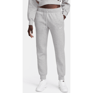 Nike Sportswear Phoenix Fleece-sweatpants med mellemhøj talje til kvinder - grå grå XS (EU 32-34)