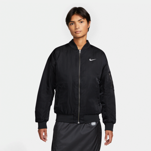 Vendbar Nike Sportswear Varsity-bomberjakke til kvinder - sort sort L (EU 44-46)