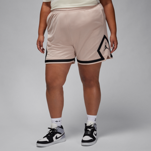Jordan Sport-Diamond-shorts (plus size) til kvinder - brun brun 1X