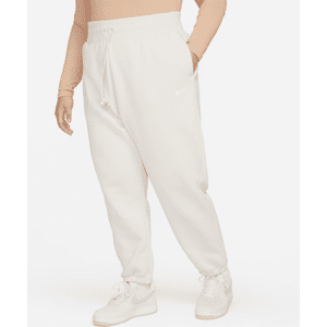 Overdimensionerede Nike Sportswear Phoenix Fleece-sweatpants med høj talje til kvinder (plus size) - brun brun 4X