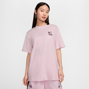 Nike Sportswear-T-shirt til kvinder - Pink Pink L (EU 44-46)