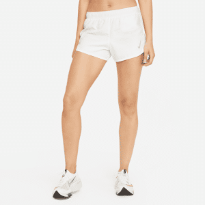 Nike Fast Tempo-Dri-FIT-løbeshorts til kvinder - hvid hvid L (EU 44-46)