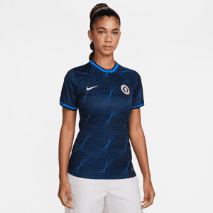 Chelsea FC 2023/24 Stadium Away-Nike Dri-FIT-fodboldtrøje til kvinder - blå blå S (EU 36-38)