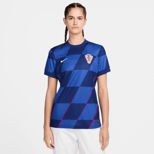 Kroatien 2024/25 Stadium Away Nike Dri-FIT Replica-fodboldtrøje til kvinder - blå blå S (EU 36-38)