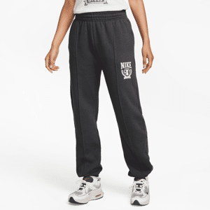 Nike Sportswear-joggers i fleece til kvinder - grå grå L (EU 44-46)