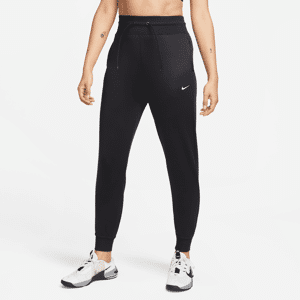 Nike Therma-FIT One-7/8-joggers med høj talje til kvinder - sort sort XS (EU 32-34)