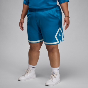 Jordan Sport-Diamond-shorts (plus size) til kvinder - blå blå 4X