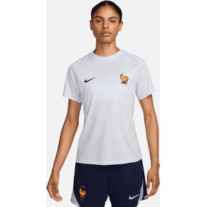 FFF Academy Pro Away-Nike Dri-FIT Pre-Match-fodboldtrøje til kvinder - blå blå XS (EU 32-34)