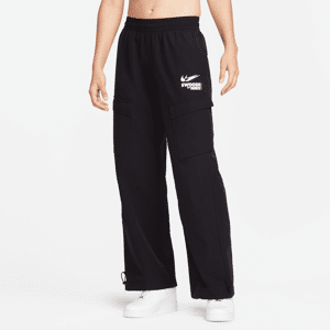 Vævede Nike Sportswear-cargo-bukser til kvinder - sort sort L (EU 44-46)