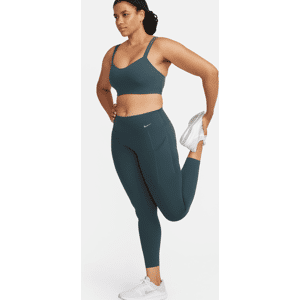 Nike Universa-7/8-leggings med medium støtte, mellemhøj talje og lommer til kvinder - grøn grøn XL (EU 48-50)