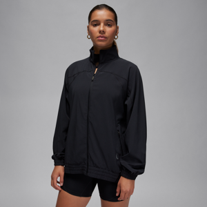 Vævet Jordan Sport Dri-FIT-jakke til kvinder - sort sort L (EU 44-46)