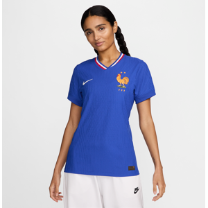 FFF 2024/25 Match Home Nike Dri-FIT ADV Authentic-fodboldtrøje til kvinder (herrehold) - blå blå XS (EU 32-34)