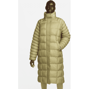 Overdimensioneret Nike Sportswear Swoosh Puffer PrimaLoft® Therma-FIT-parka til kvinder - brun brun M (EU 40-42)