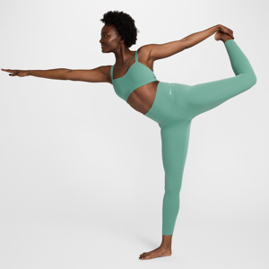 Nike Zenvy-leggings i 7/8-længde med høj talje og let støtte til kvinder - grøn grøn XS (EU 32-34)