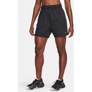 Nike Attack-Dri-FIT Fitness-shorts uden for og mellemhøj talje (13 cm) til kvinder - sort sort XS (EU 32-34)