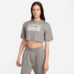 Kort Nike Sportswear-T-shirt til kvinder - grå grå XS (EU 32-34)