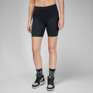 Jordan Sport-cykelshorts (18 cm) med høj talje til kvinder - sort sort M (EU 40-42)