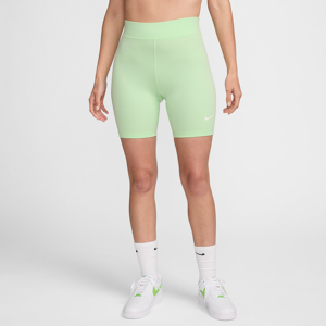 Nike Sportswear Classic-cykelshorts med høj talje (20 cm) til kvinder - grøn grøn XS (EU 32-34)