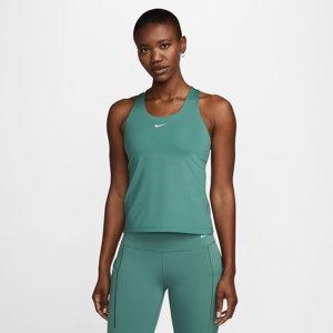Nike Swoosh-sports-bh-tanktop med medium støtte og indlæg til kvinder - grøn grøn XL