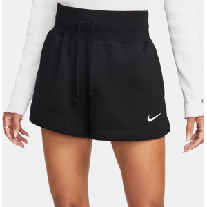 Nike Sportswear Phoenix Fleece-shorts med høj talje og løst design til kvinder - sort sort M (EU 40-42)