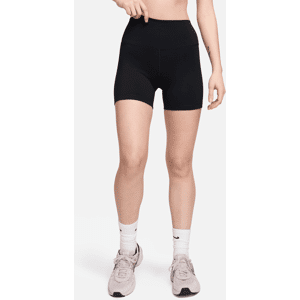 Nike One-cykelshorts med høj talje til kvinder (13 cm) - sort sort M (EU 40-42)