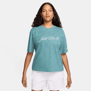 Nike Sportswear-T-shirt til kvinder - grøn grøn XS (EU 32-34)